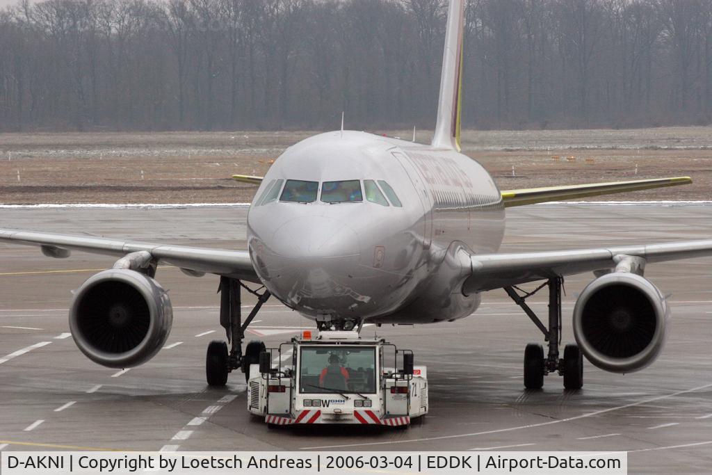 D-AKNI, 1999 Airbus A319-112 C/N 1016, Germanwings Airbus