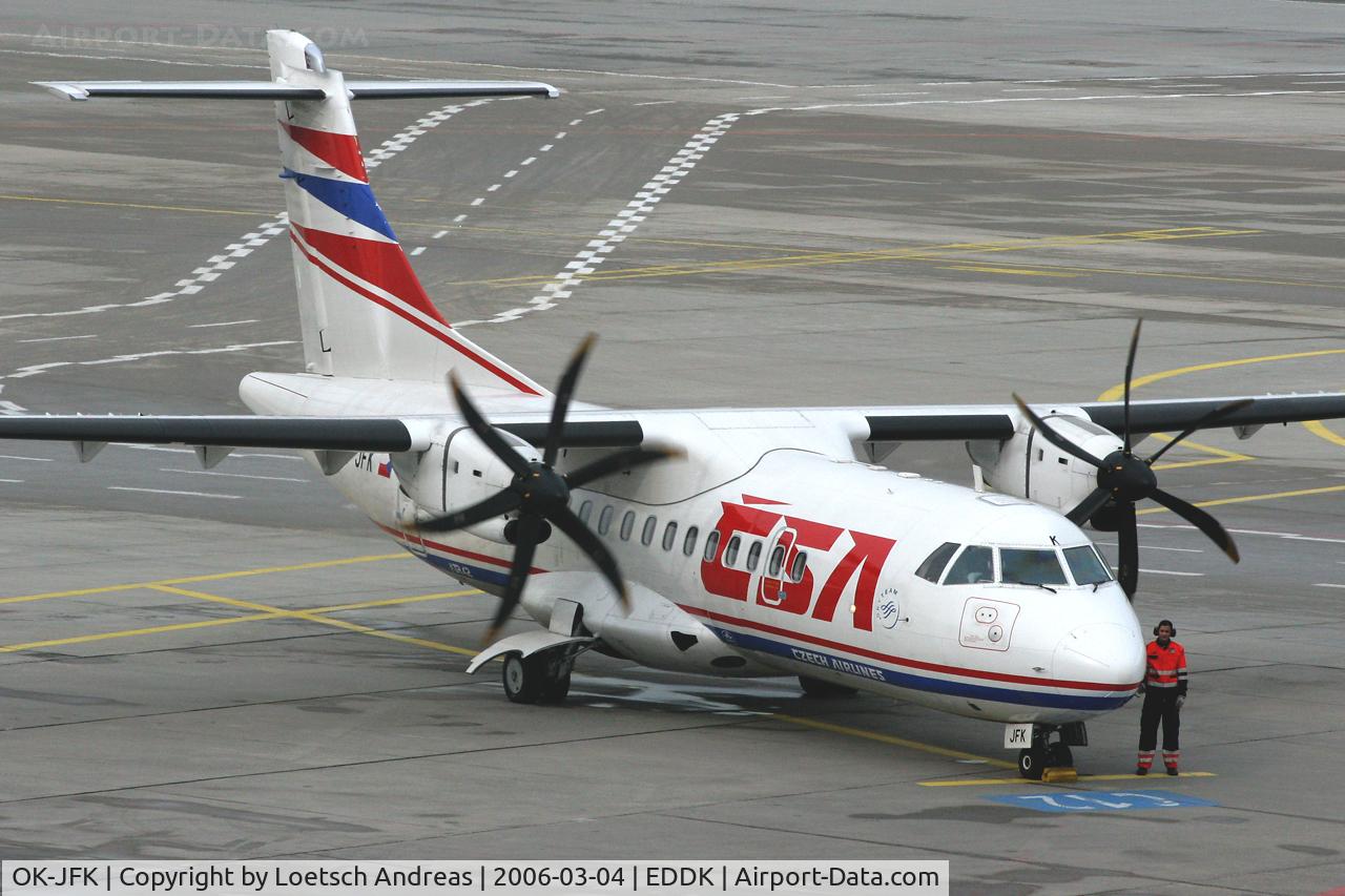 OK-JFK, 2004 ATR 42-500 C/N 625, CSA Airlines