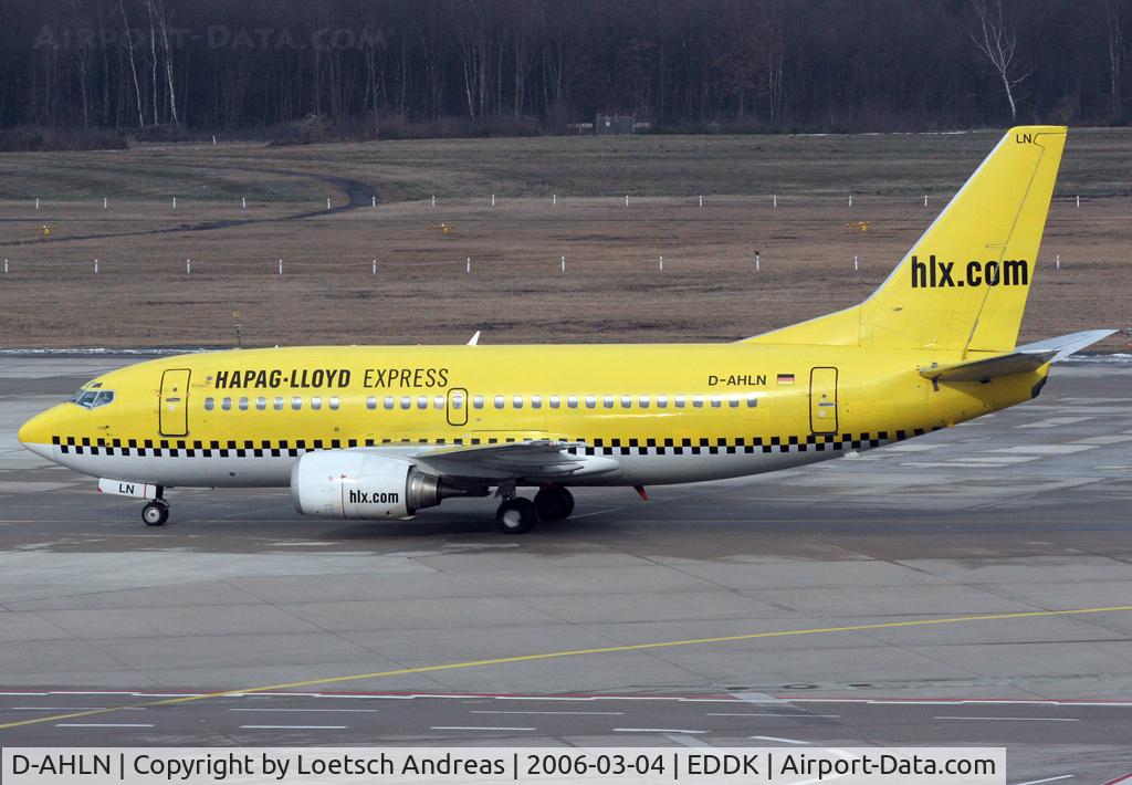 D-AHLN, 1991 Boeing 737-5K5 C/N 25062, Hapag Lloyd Express