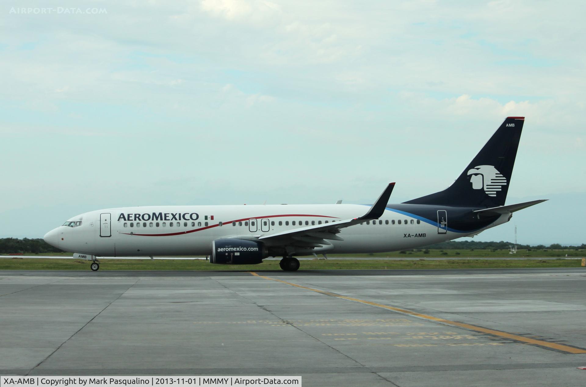 XA-AMB, 2013 Boeing 737-852 C/N 36703, Boeing 737-800