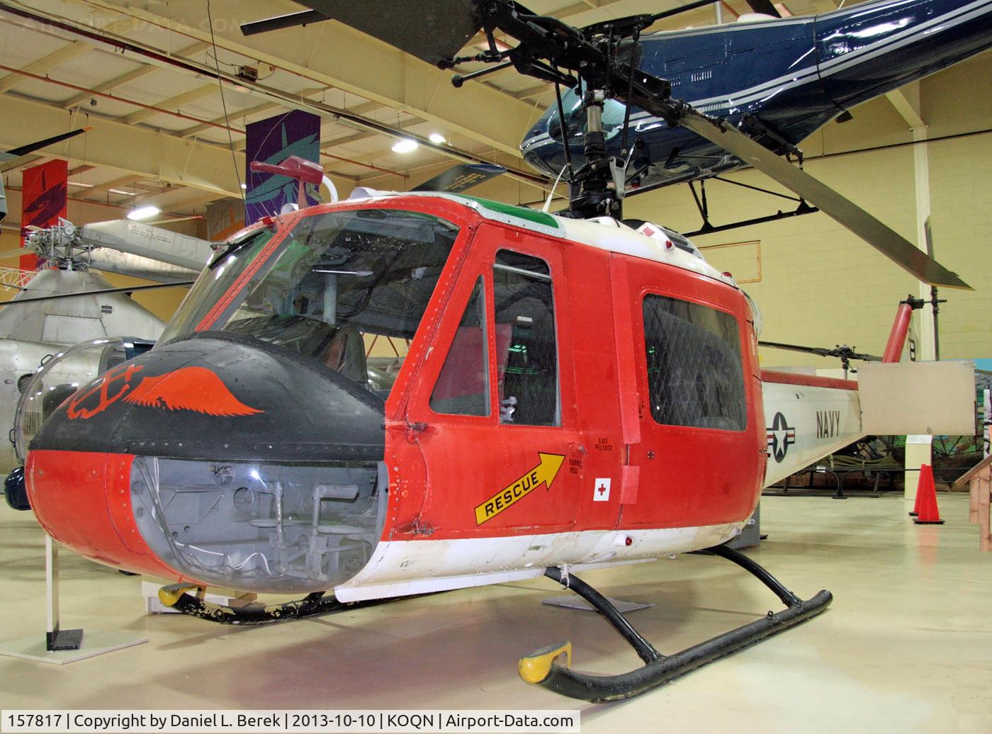 157817, Bell TH-1L Iroquois C/N 6412, Nice interactive display at the American Helicopter Museum