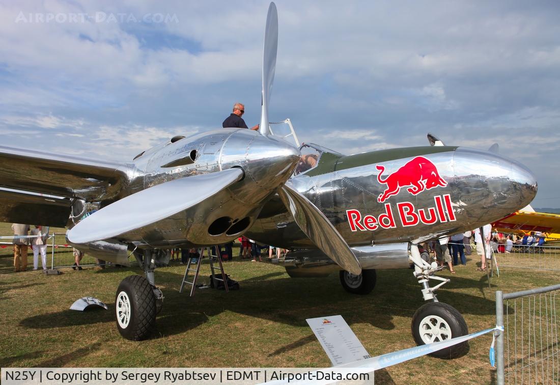 N25Y, 1944 Lockheed P-38L-5LO Lightning C/N AF44-53254, Tannkosh