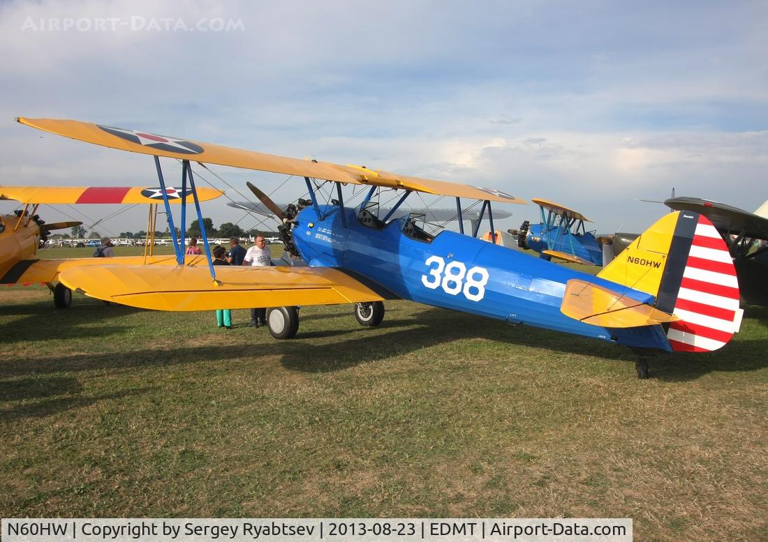 N60HW, Boeing A75N1 C/N 755544, Tannkosh