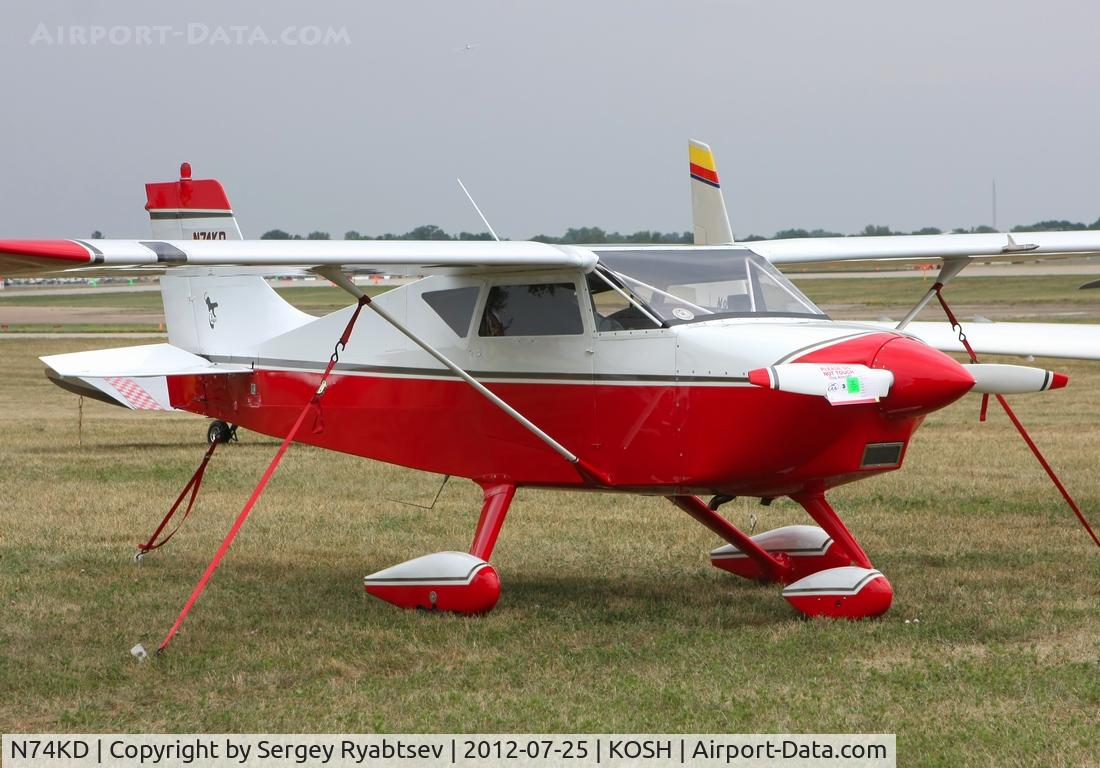 N74KD, Nesmith Cougar Tri Gear C/N KD-04, Oshkosh
