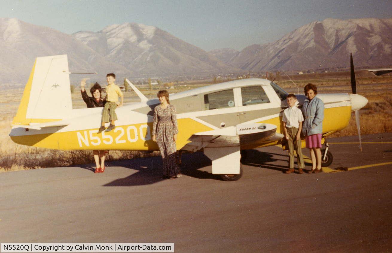 N5520Q, 1965 Mooney M20E C/N 613, Taken at Spanish Fork, Utah municipal airport.