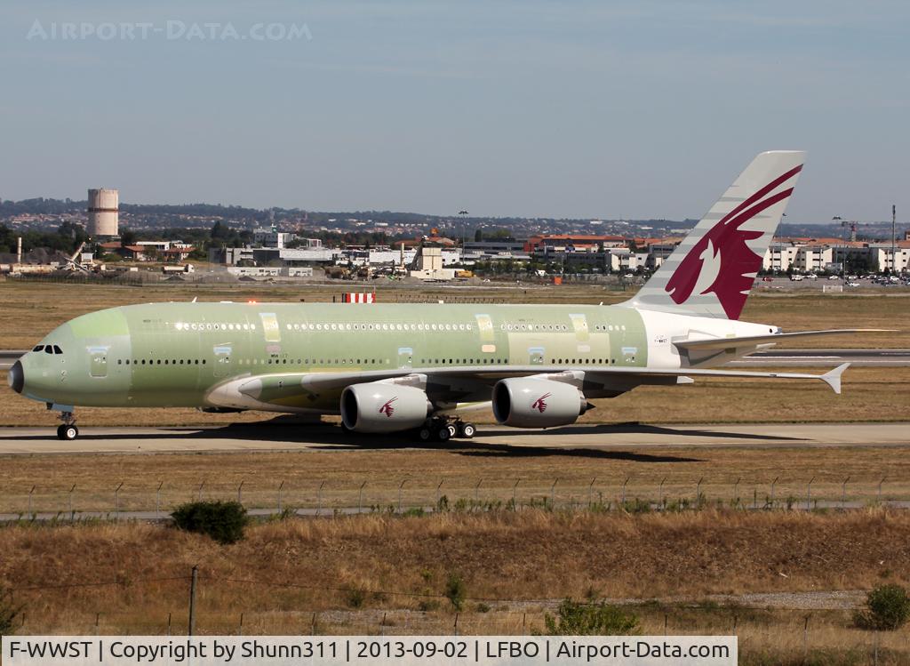 F-WWST, 2013 Airbus A380-861 C/N 0137, C/n 0137 - First for Qatar Airways