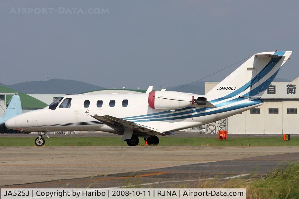 JA525J, 2005 Cessna 525 CitationJet CJ1 C/N 525-0549, Old blue line cs