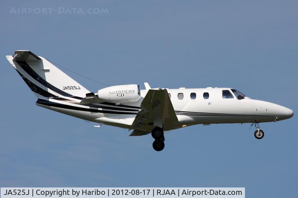 JA525J, 2005 Cessna 525 CitationJet CJ1 C/N 525-0549, Current black line cs.