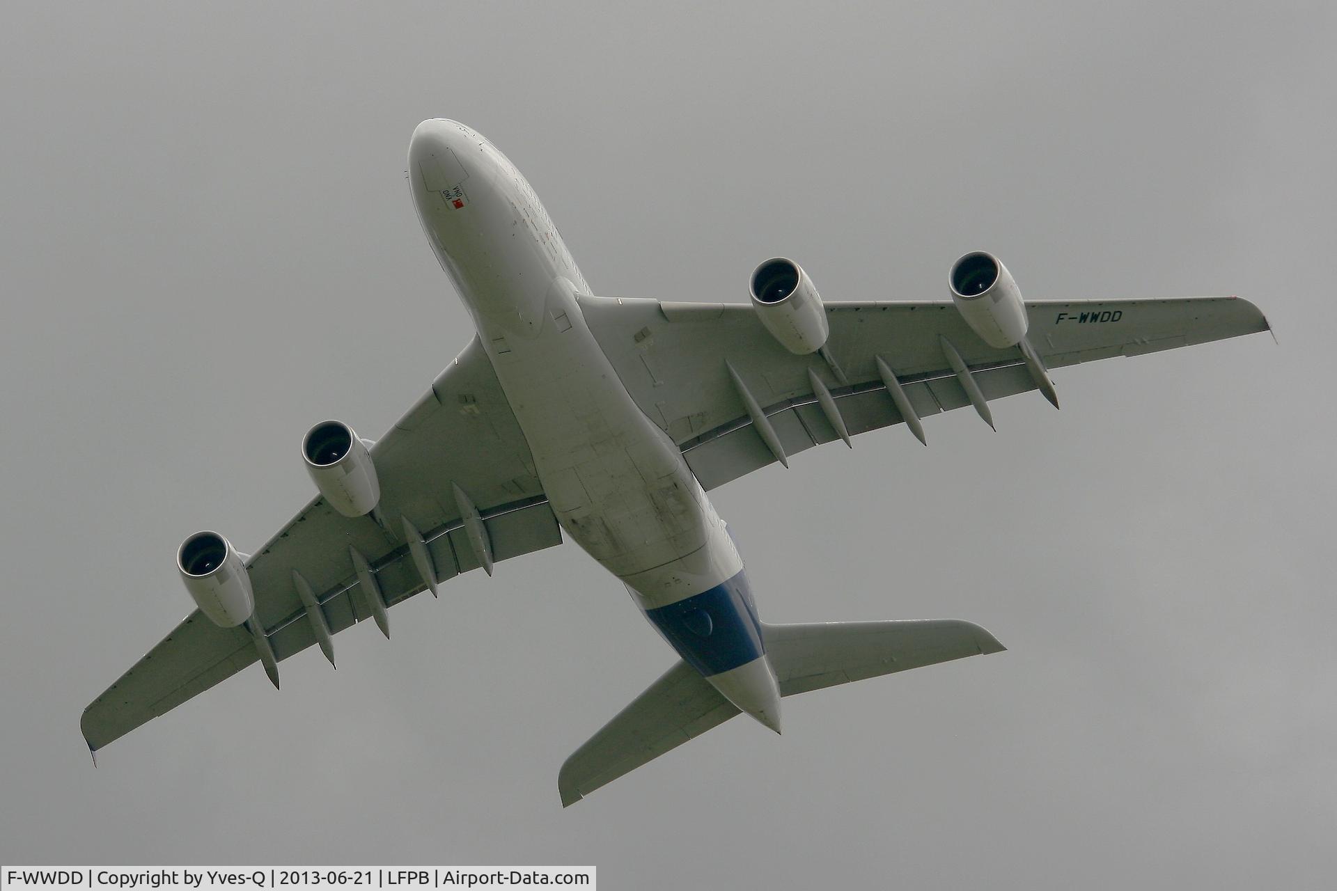 F-WWDD, 2005 Airbus A380-861 C/N 004, Airbus A380-861 Solo Display, Paris-Le Bourget Air Show 2013