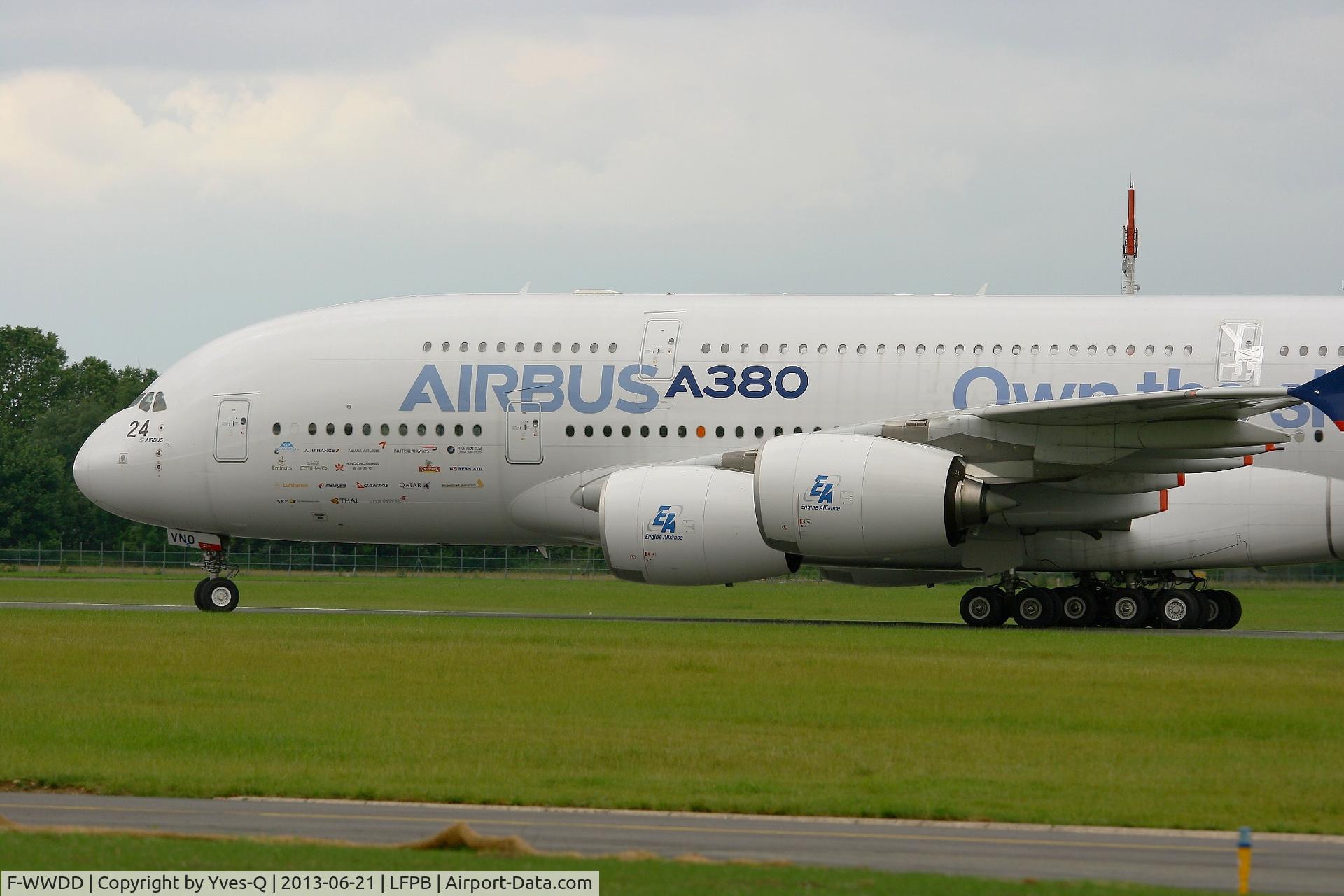 F-WWDD, 2005 Airbus A380-861 C/N 004, Airbus A380-861, Paris-Le Bourget Air Show 2013