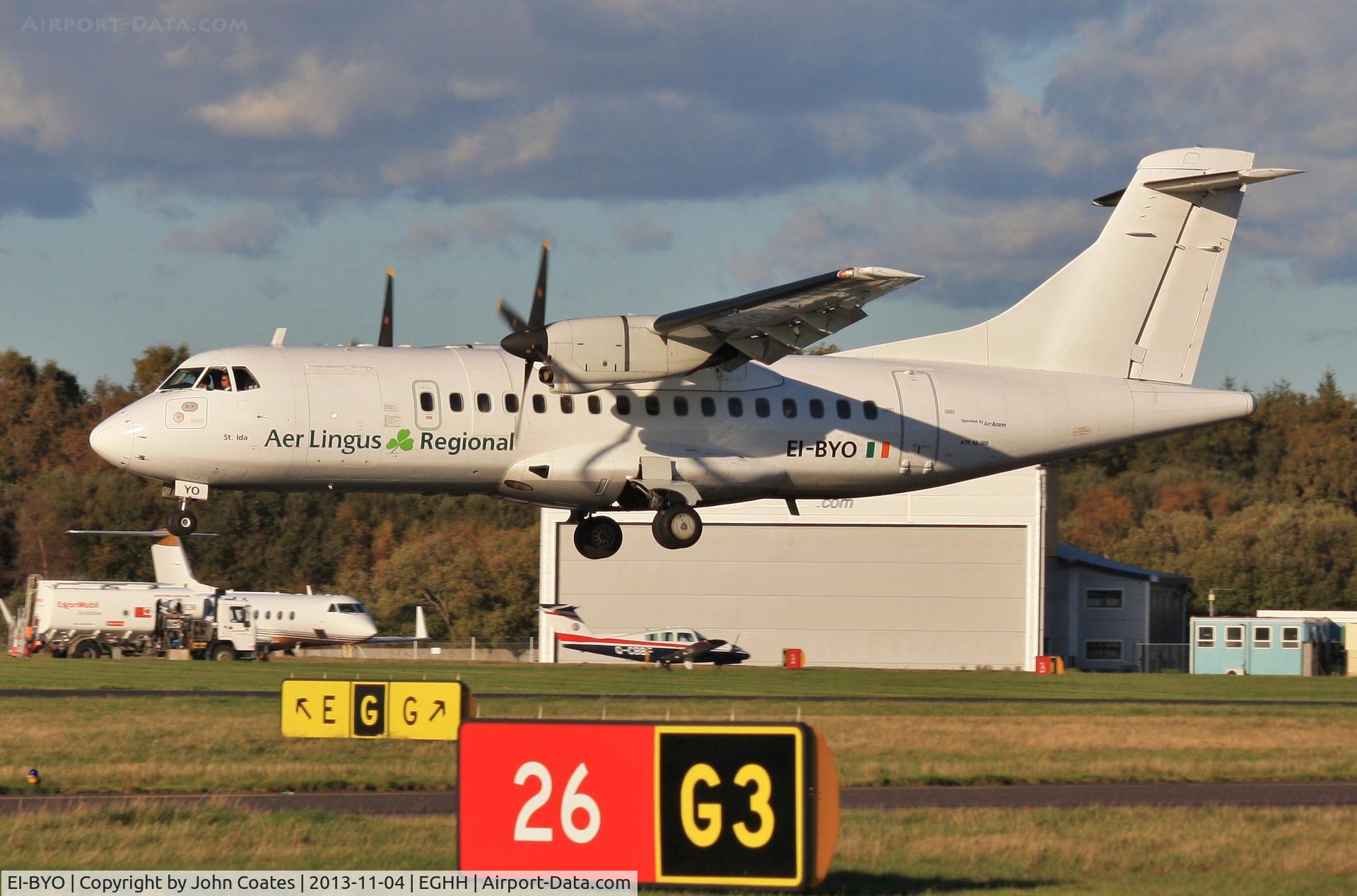 EI-BYO, 1989 ATR 42-300 C/N 161, Finals to 26