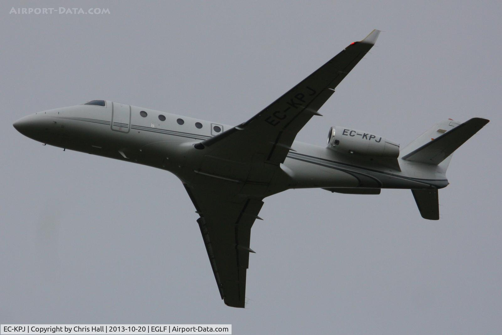 EC-KPJ, 2007 Israel Aerospace Industries Gulfstream G150 C/N 243, TAG Aviation Espana