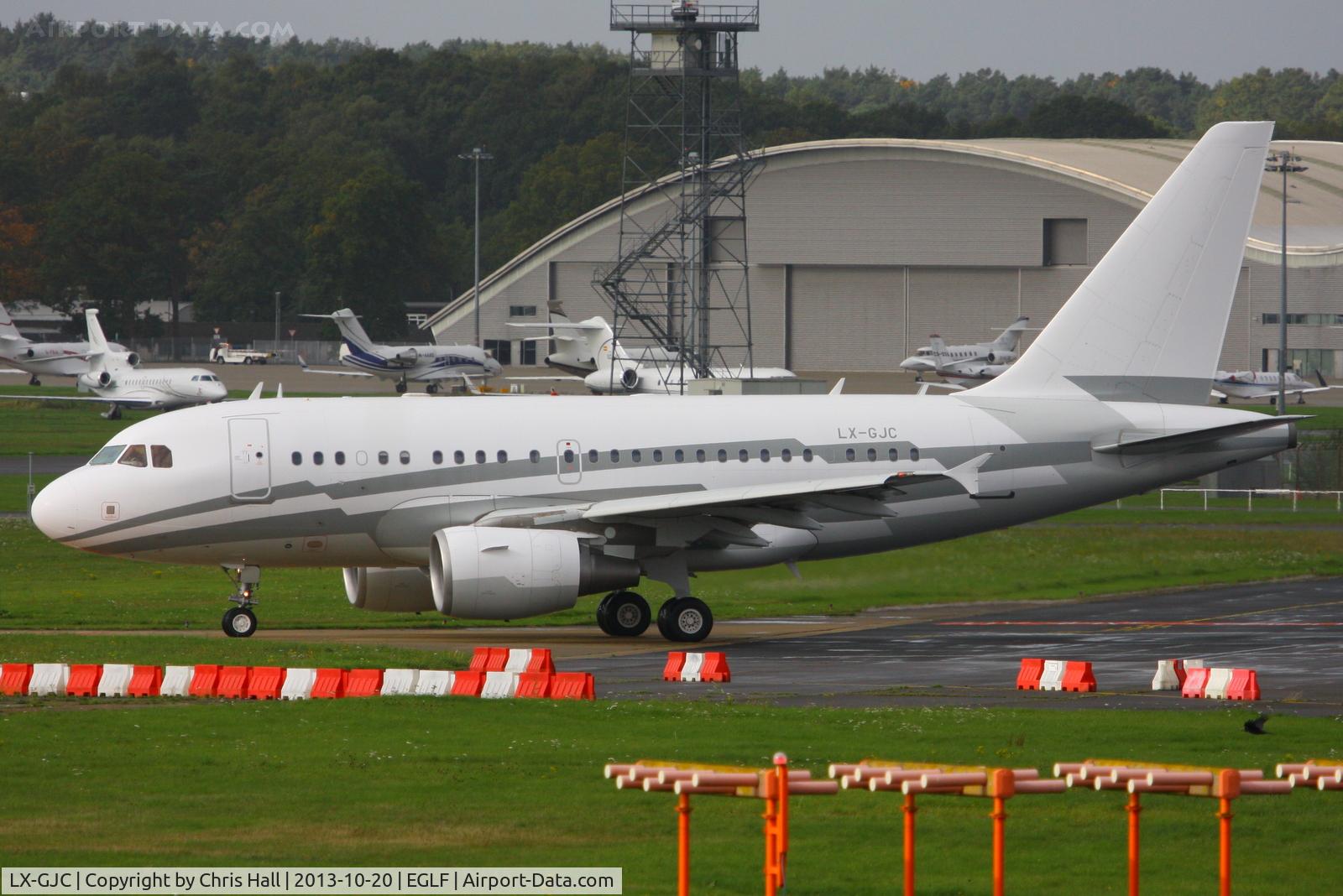 LX-GJC, 2007 Airbus ACJ318 (A318-112/CJ) C/N 3100, Global Jet Luxembourg