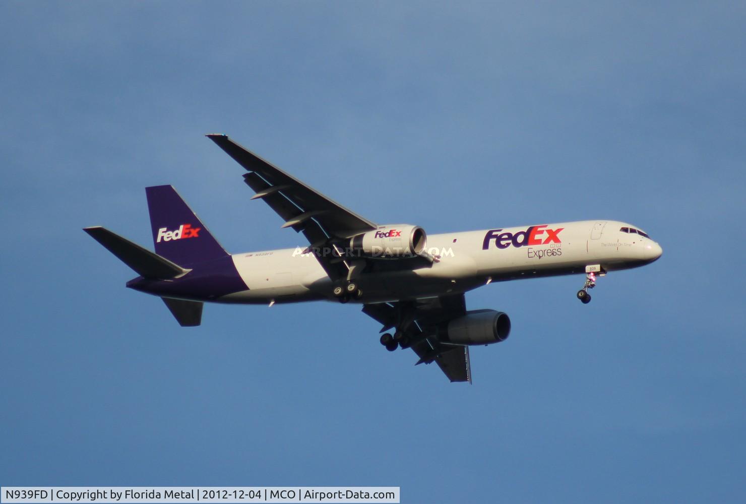 N939FD, 1989 Boeing 757-23A C/N 24528, Fed Ex 757-200