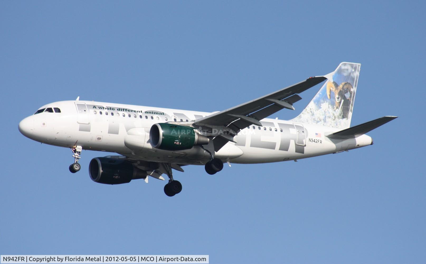 N942FR, 2005 Airbus A319-111 C/N 2497, Frontier 