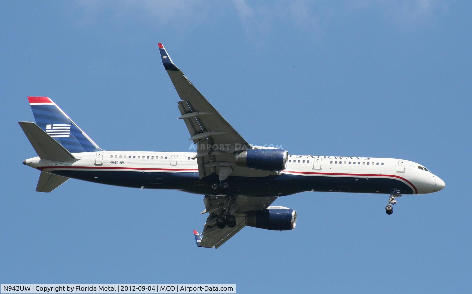 N942UW, 1995 Boeing 757-2B7 C/N 27807, USAirways 757-200