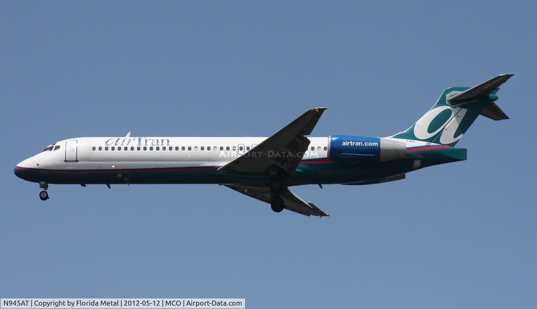 N945AT, 1999 Boeing 717-200 C/N 55008, Air Tran 717