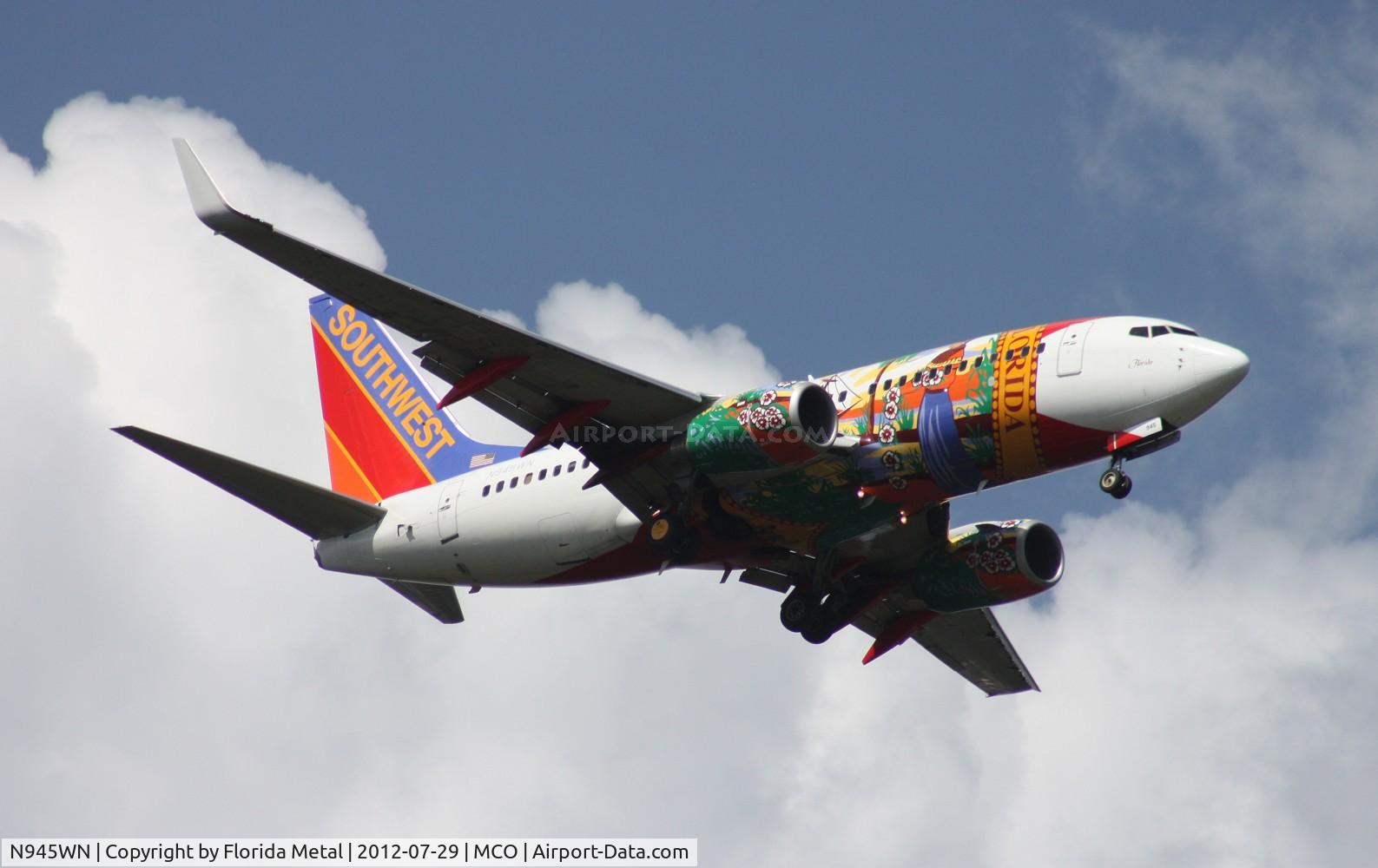 N945WN, 2010 Boeing 737-7H4 C/N 36660, Southwest Florida One 737-700