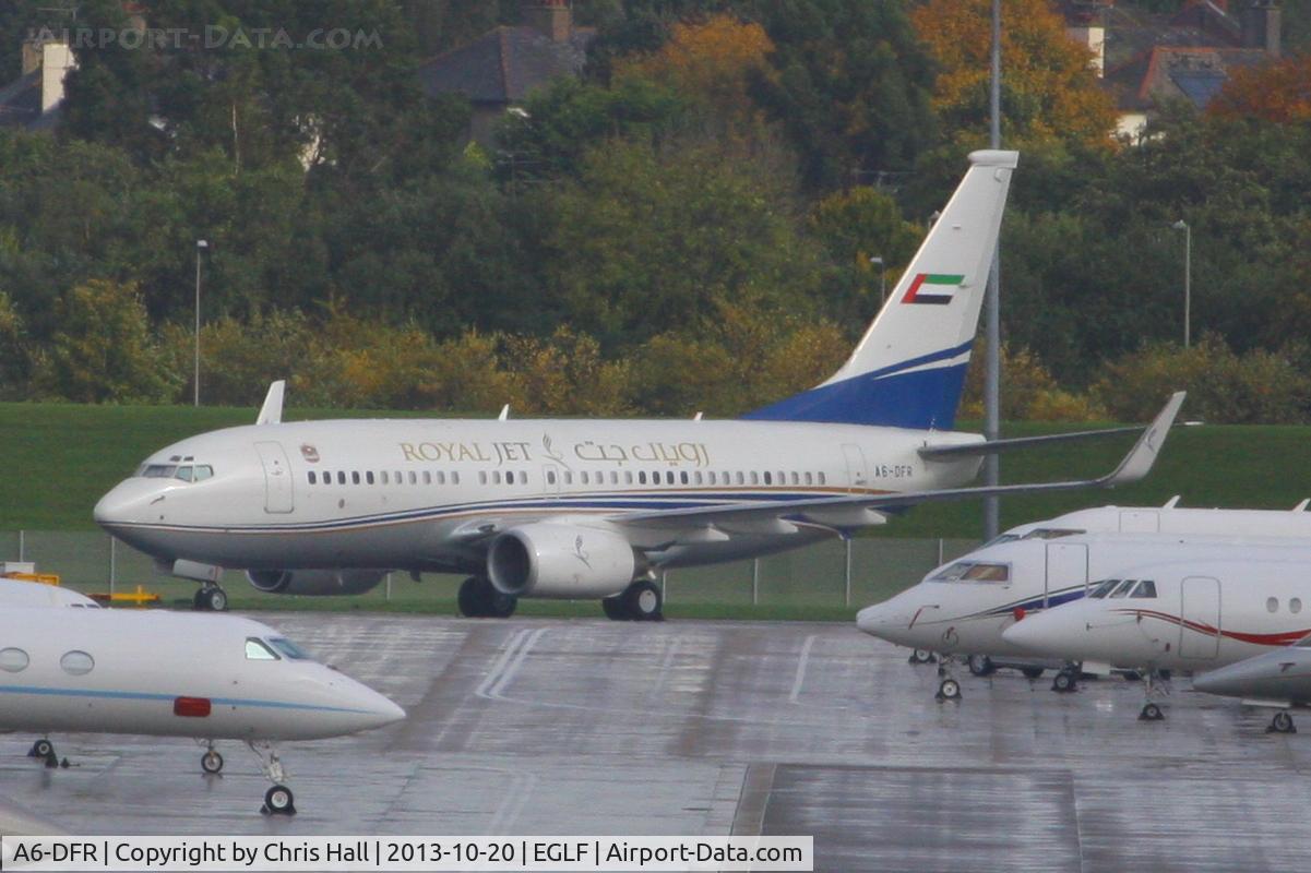A6-DFR, 2001 Boeing 737-7BC C/N 30884, Abu Dhabi Amiri Flight
