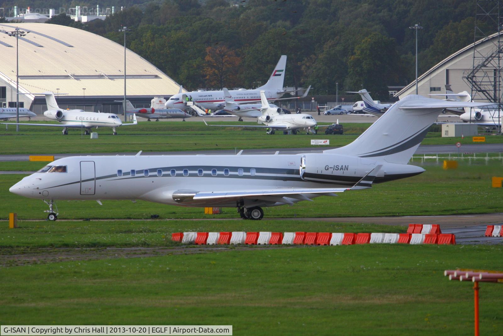 G-ISAN, 2011 Bombardier Challenger 604 (CL-600-2B16) C/N 9457, Aravco Ltd