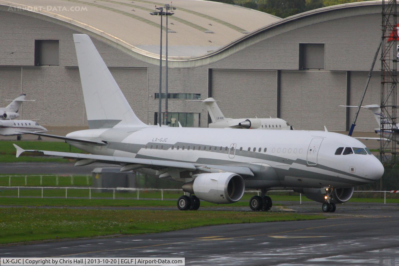 LX-GJC, 2007 Airbus ACJ318 (A318-112/CJ) C/N 3100, Global Jet Luxembourg