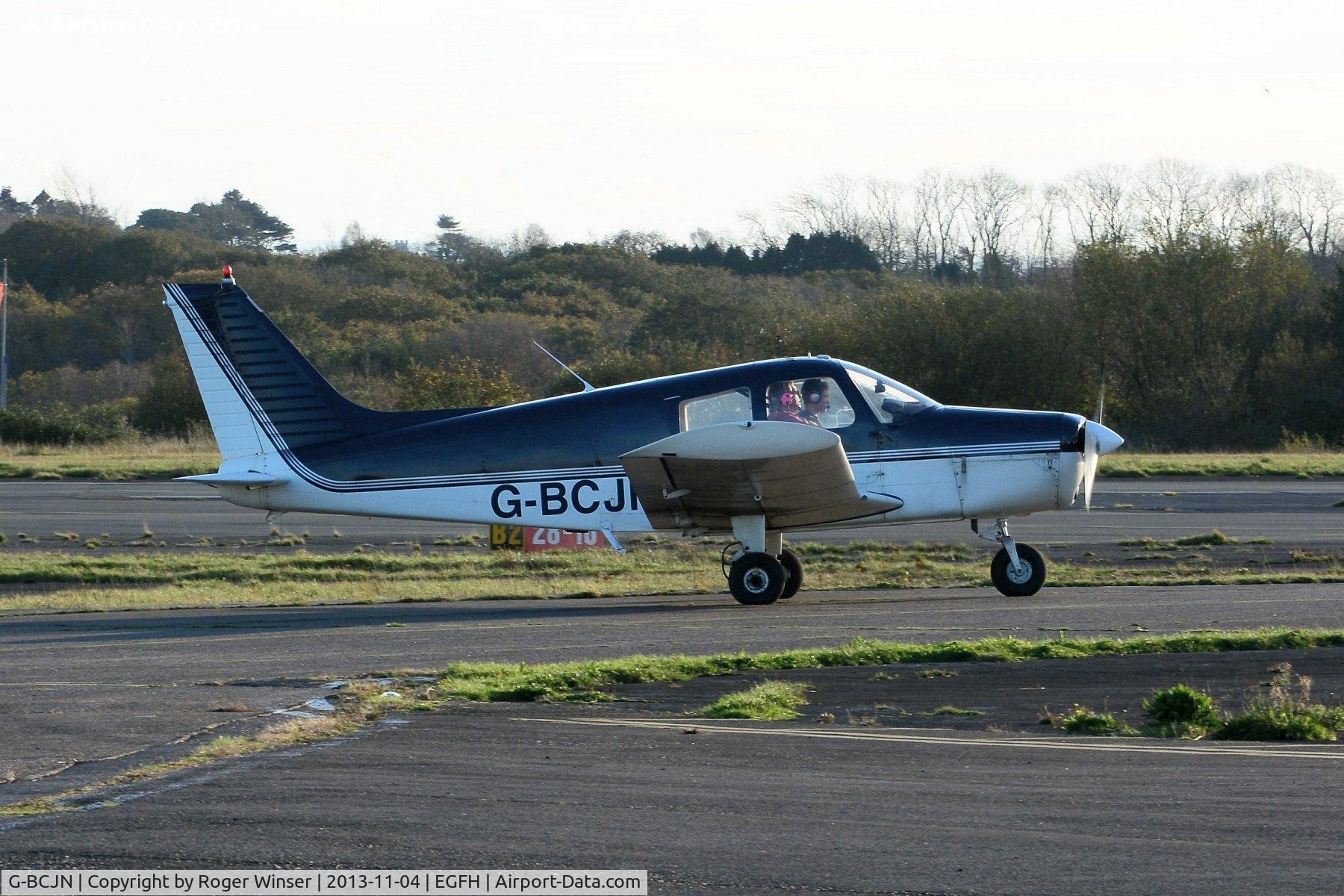 G-BCJN, 1974 Piper PA-28-140 Cherokee Cruiser C/N 28-7425350, Visiting Piper Cherokee of the Bristol and Wessex Aeroplane Club.