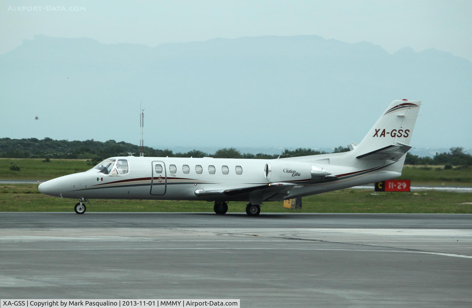 XA-GSS, 1999 Cessna 560 C/N 560-0533, Cessna 560