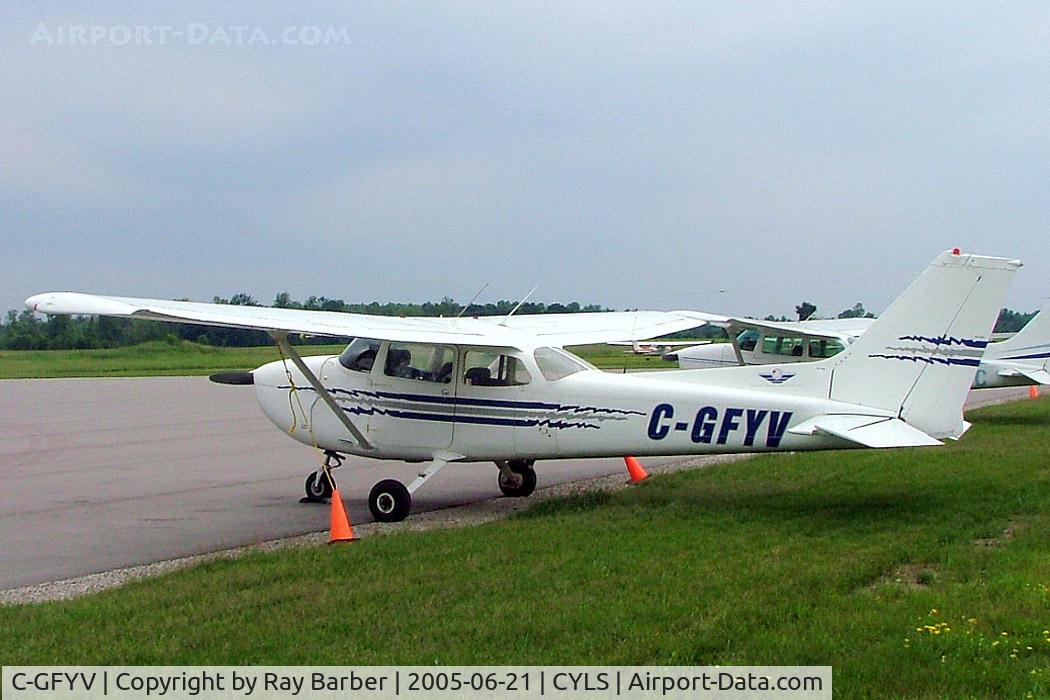 C-GFYV, 1976 Cessna 172M C/N 17267558, Cessna 172M Skyhawk [172-67558] Lake Simcoe Regional Airport~C 21/06/2005