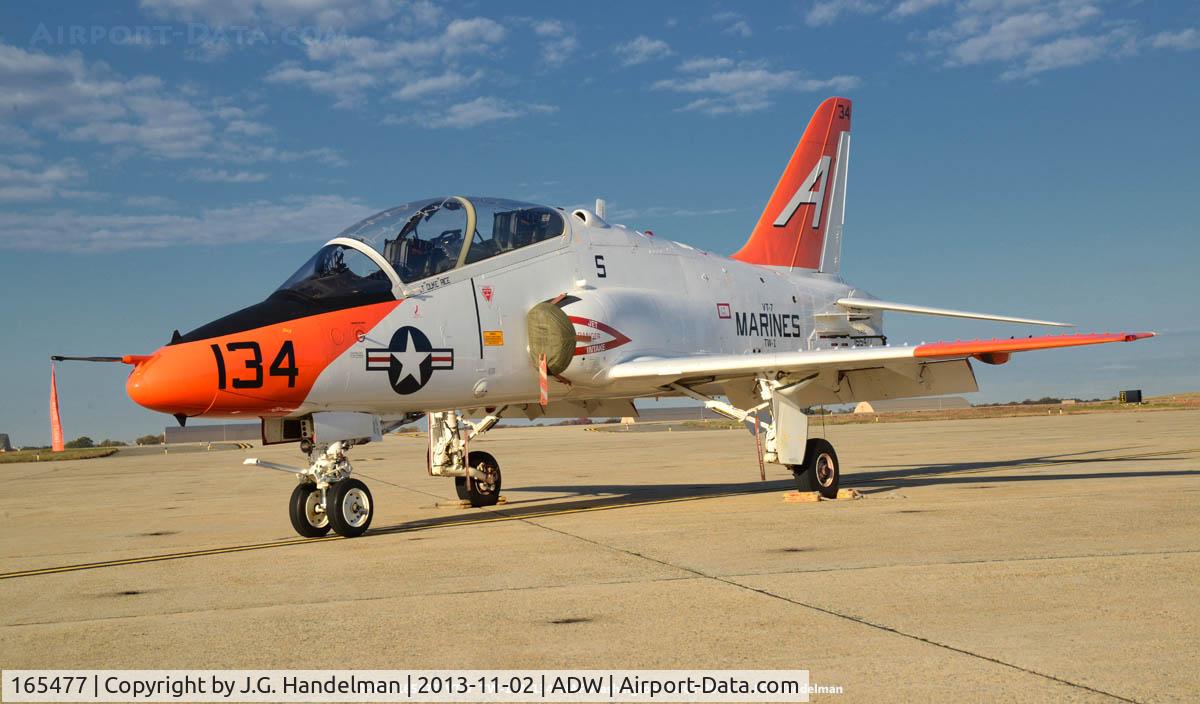 165477, Boeing T-45C Goshawk C/N C034, At NAF Washington.