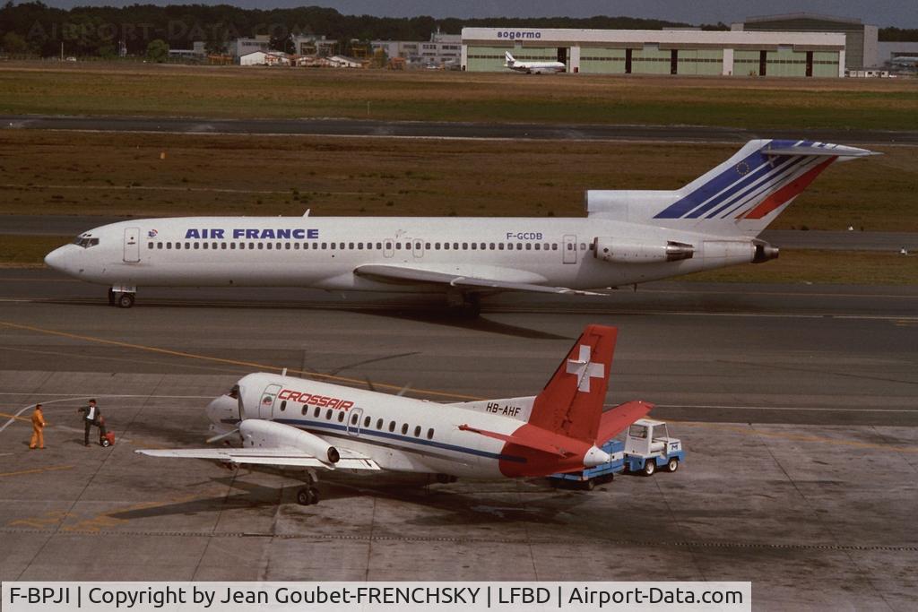 F-BPJI, 1969 Boeing 727-228 C/N 19865, AF departure to Tunis in 80'