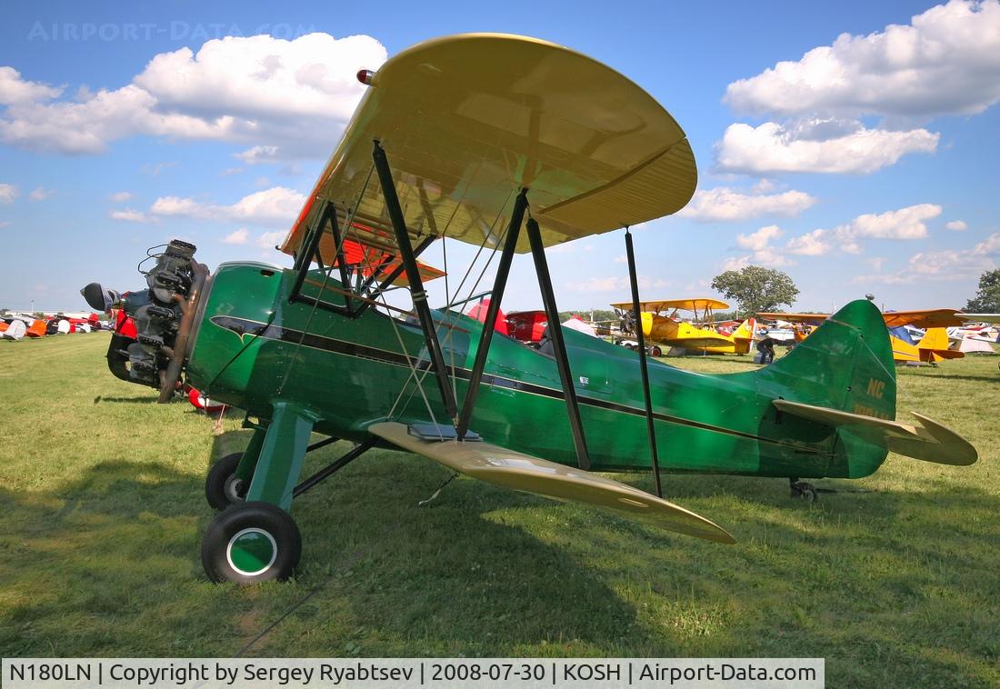 N180LN, 1941 Waco UPF-7 C/N 5599, Oshkosh