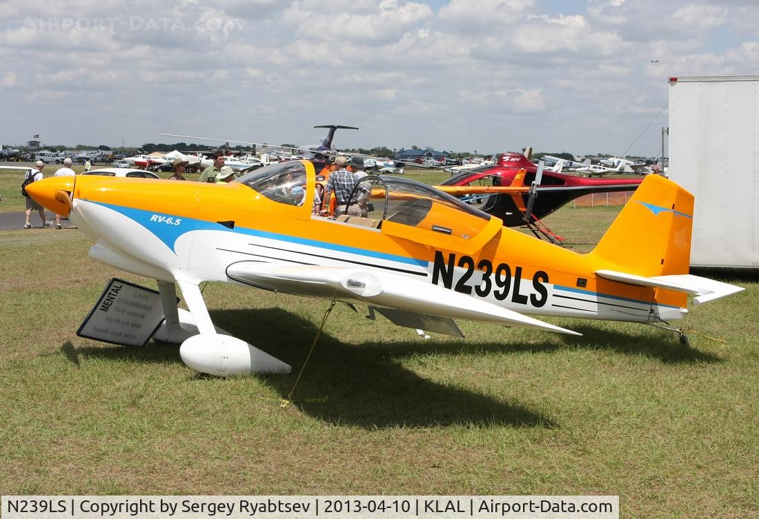 N239LS, 2012 Vans RV-6 C/N 25438, Sun-n-Fun
