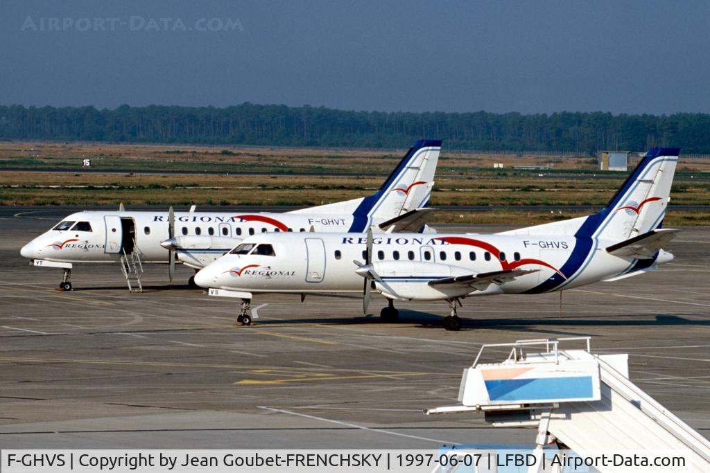 F-GHVS, 1991 Saab 340B C/N 340B-230, Regional