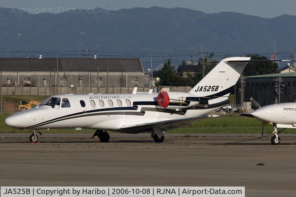 JA525B, 2003 Cessna 525A CitationJet CJ2 C/N 525A-0156, Nice visitor at Komaki Airport.
