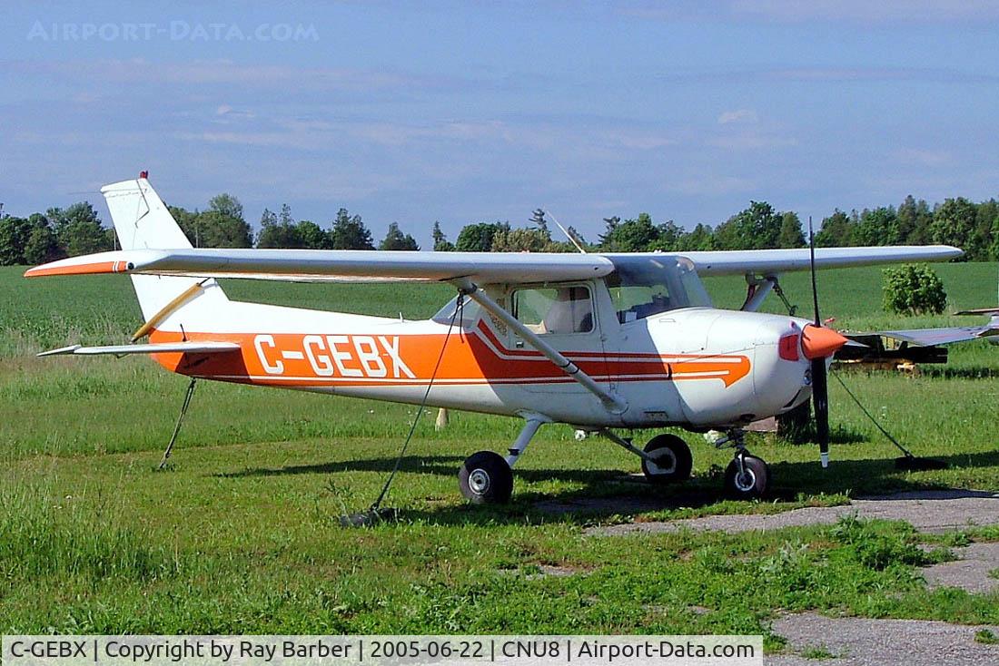 C-GEBX, 1975 Cessna 150M C/N 15076859, Cessna 150M [150-76859] Markham~C 22/06/2005