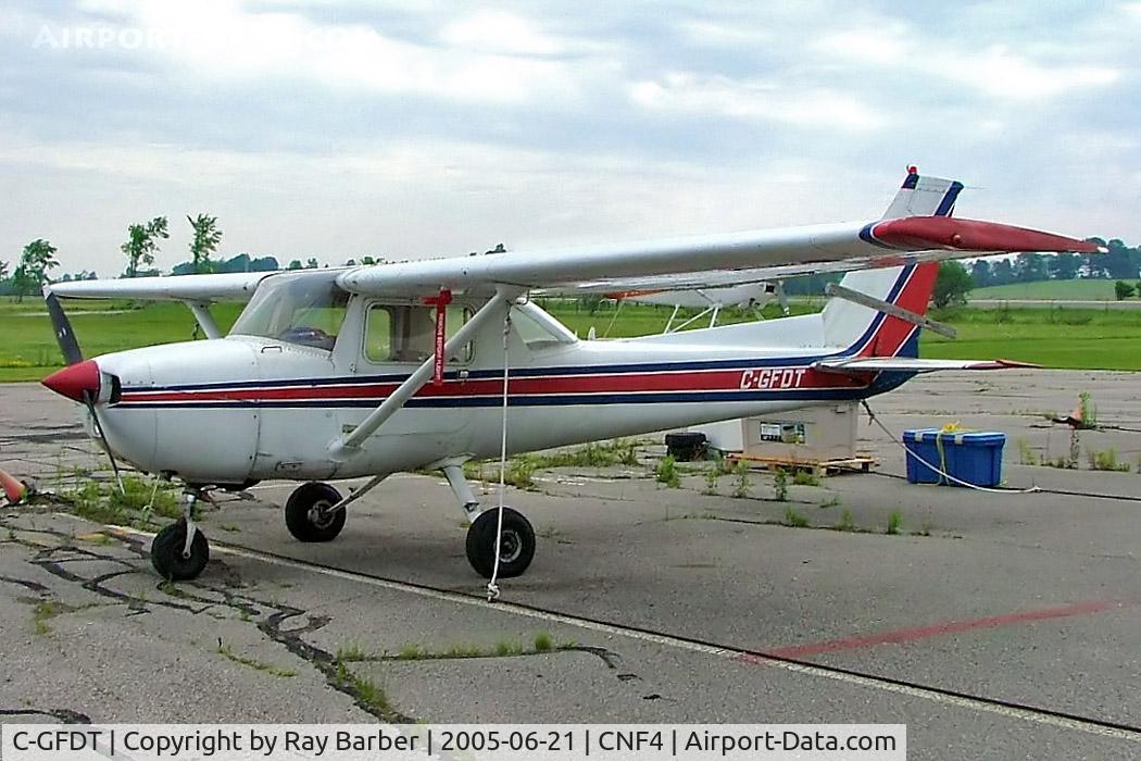 C-GFDT, 1976 Cessna 150M C/N 15078193, Cessna 150M [150-78193] Lindsay~C 21/06/2005