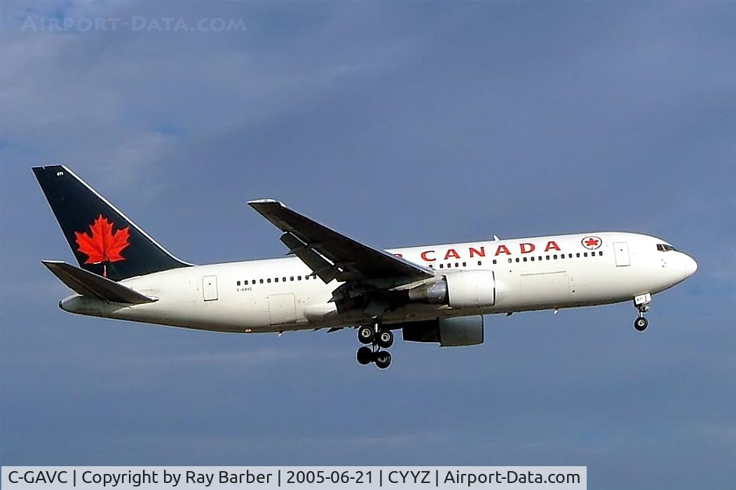 C-GAVC, 1984 Boeing 767-233 C/N 22527, Boeing 767-233 [22527] (Air Canada) Toronto~C 21/06/2005