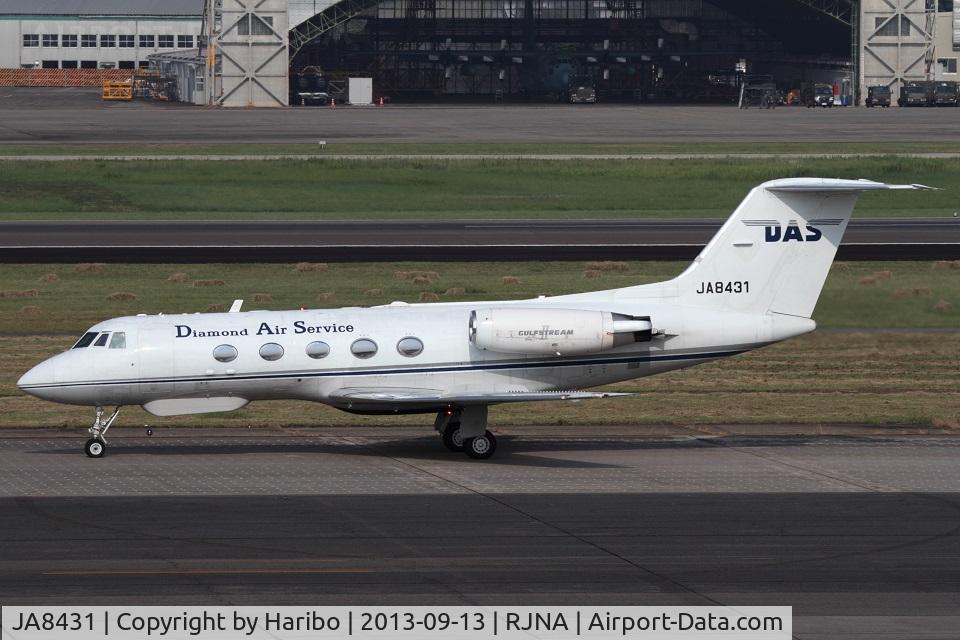 JA8431, 1974 Grumman G-1159 Gulfstream II C/N 141, Built in 1974