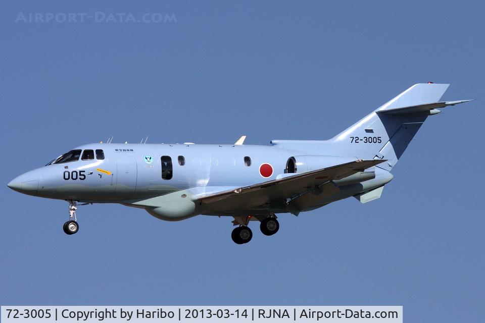72-3005, 1996 Raytheon U-125A C/N 258288, U-125A, JASDF search & rescue aircraft