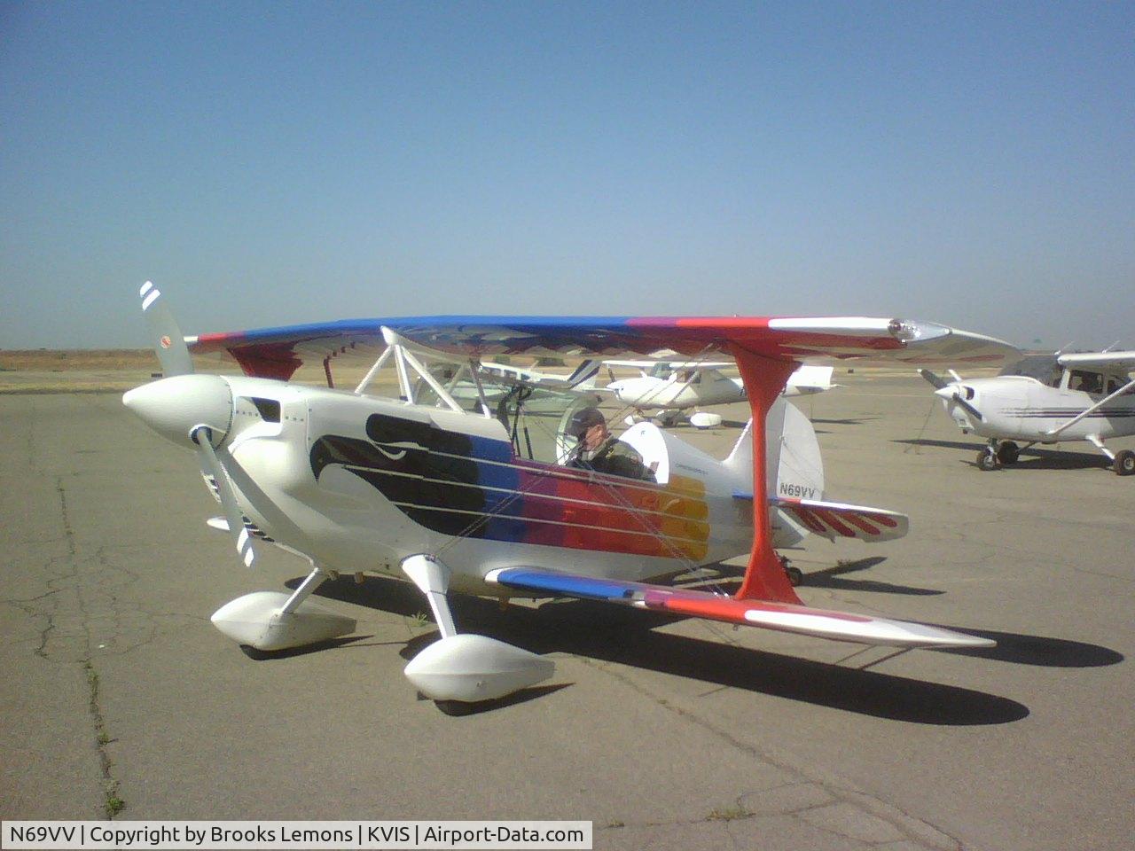 N69VV, Christen Eagle II C/N VOYCE-0001, lt side view