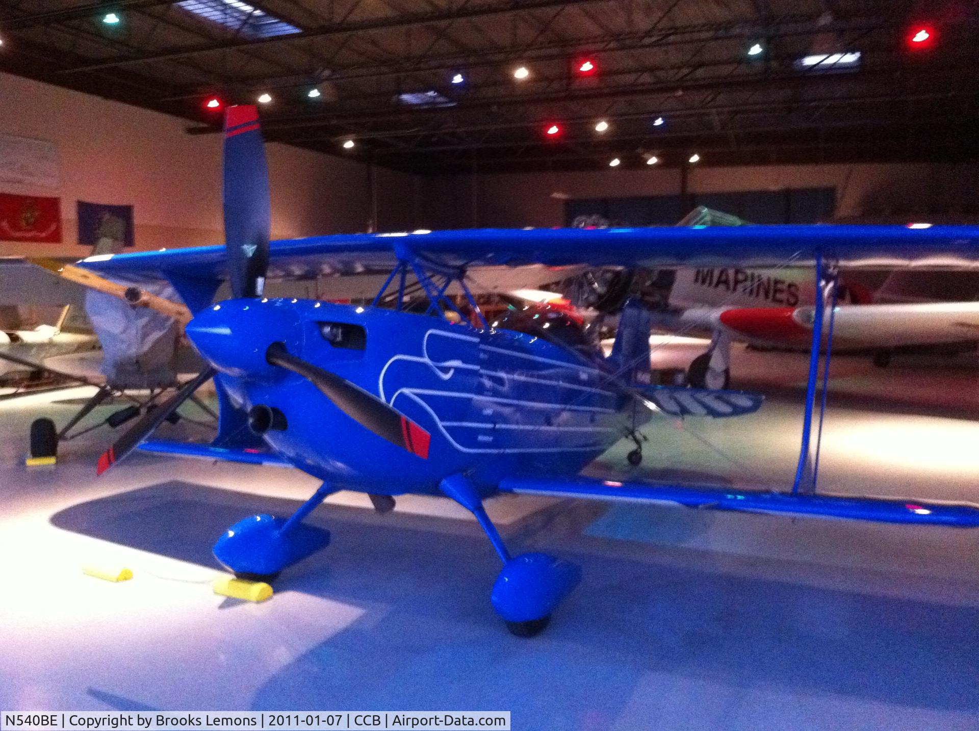 N540BE, Christen Eagle II C/N 0001 (N10AL), nite before cable airshow