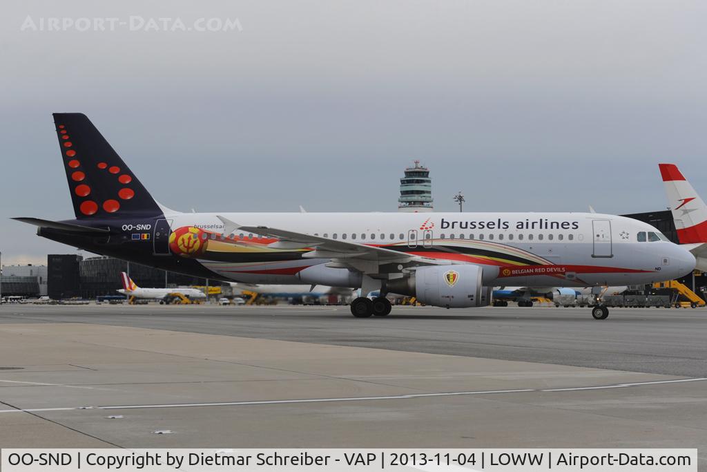 OO-SND, 2002 Airbus A320-214 C/N 1838, Brussels Airlines Airbus 320