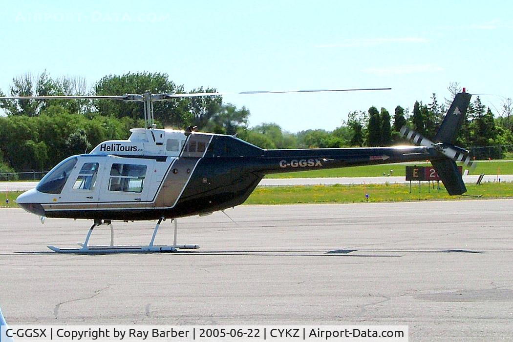 C-GGSX, Bell 206B JetRanger III C/N 3964, Bell 206B-3 Jet Ranger III[3964] (Helitours) Toronto-Buttonville~C 22/06/2005