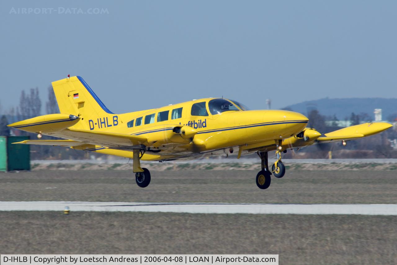 D-IHLB, 1978 Cessna 402B Businessliner C/N 402B1340, Hansa Luftbild