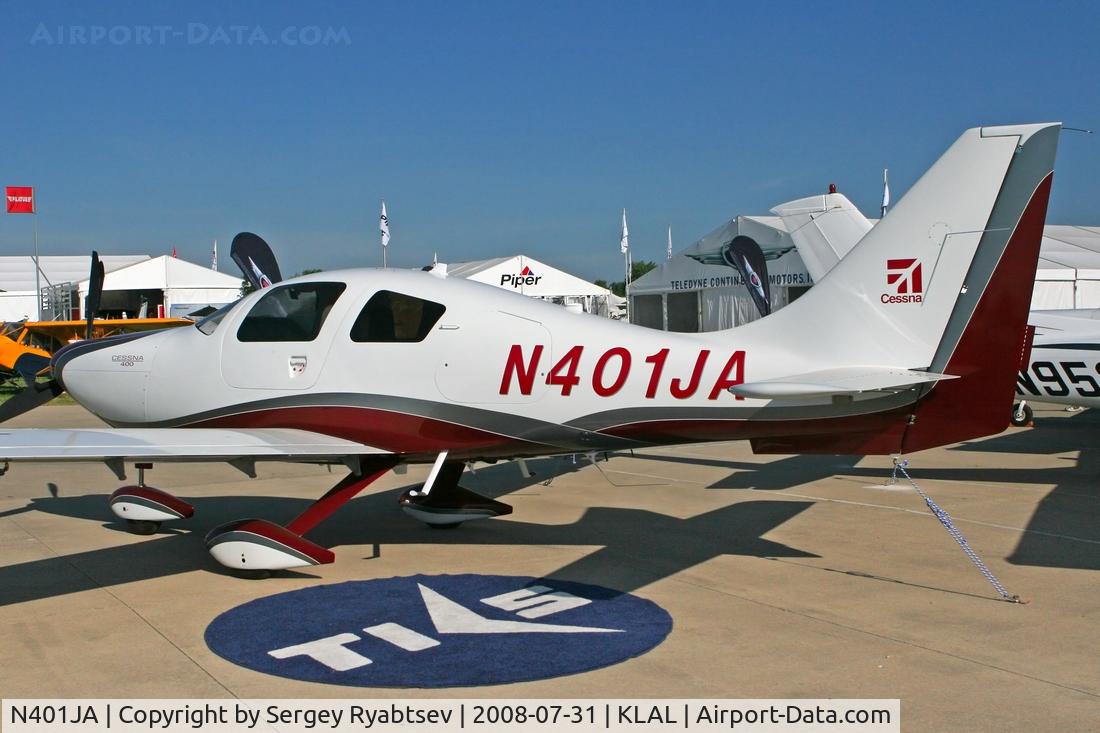 N401JA, 2008 Cessna LC41-550FG C/N 411031, Oshkosh