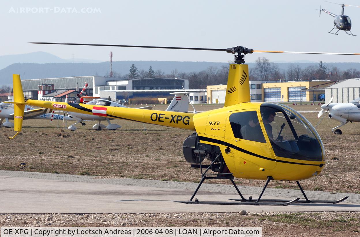OE-XPG, Robinson R22 Beta II C/N 3553, Robinson R22