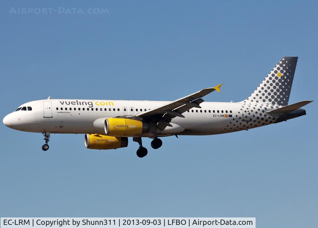 EC-LRM, 2000 Airbus A320-232 C/N 1349, Landing rwy 14R