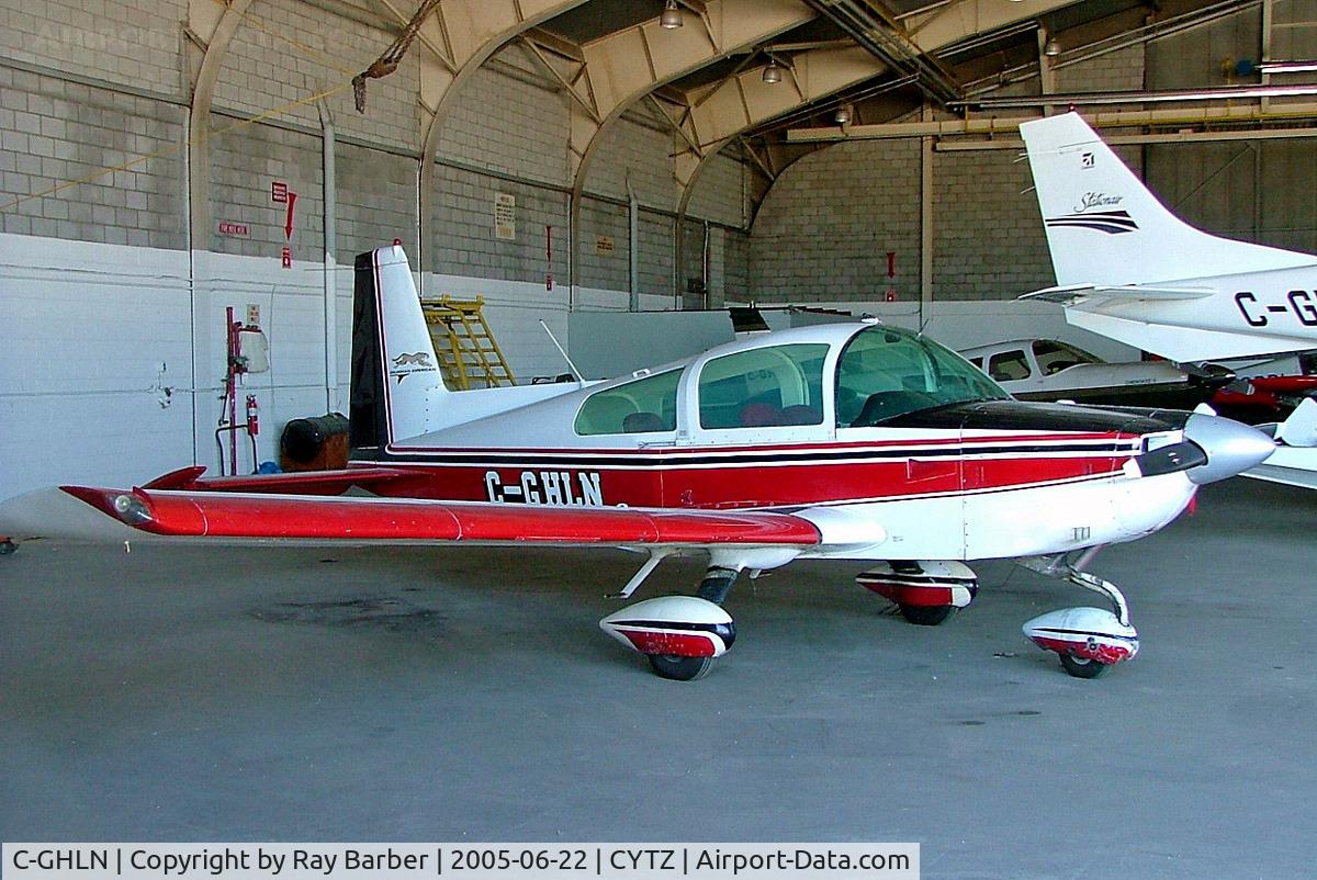 C-GHLN, 1976 American Aviation AA-5A Traveler C/N AA5A-0181, Grumman American AA-5A Cheetah [AA5A-0181] Toronto-City Centre Airport~C 22/06/2005