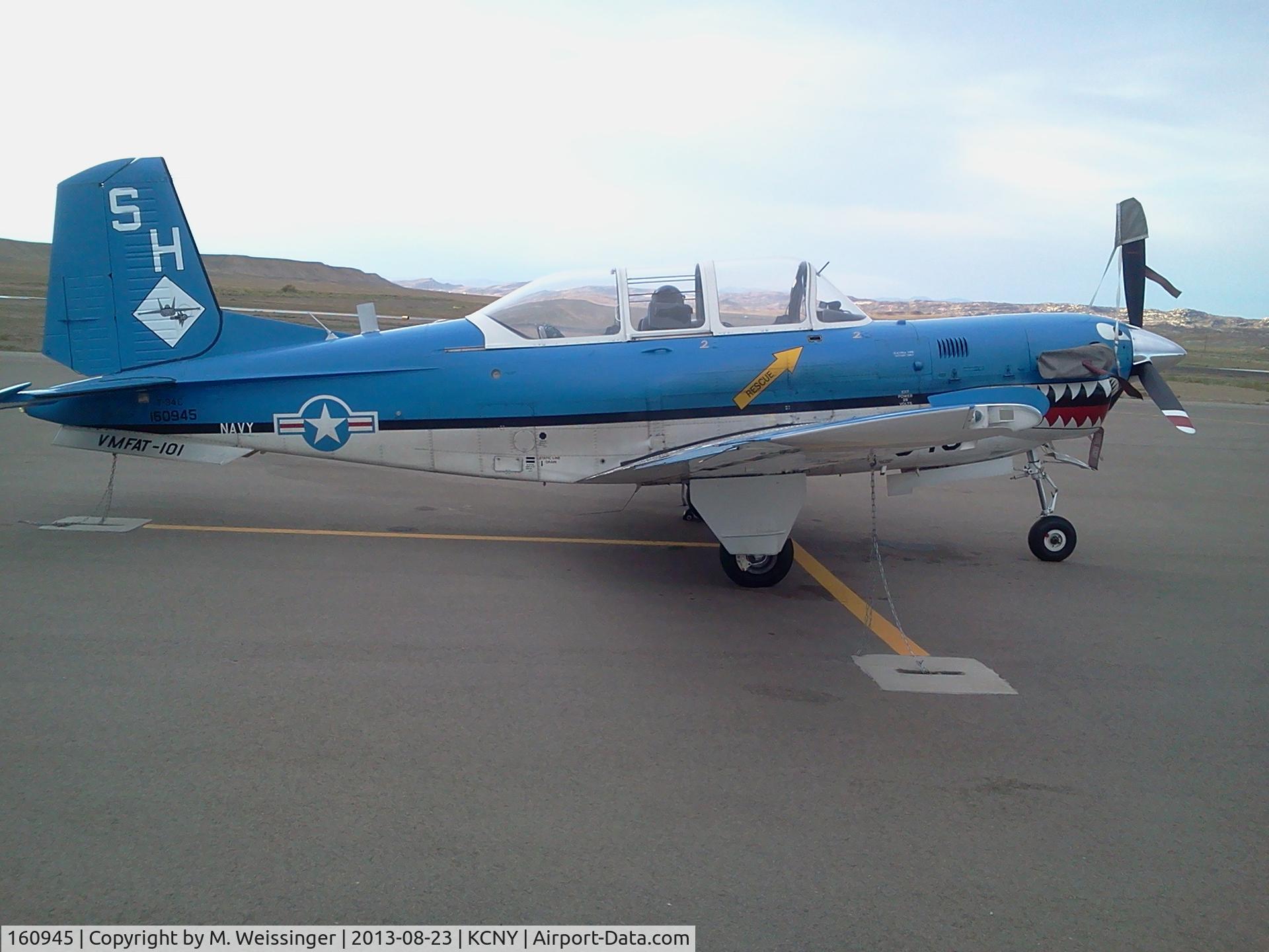 160945, 1973 Beech T-34C Turbo Mentor C/N GL-131, walk around 3/12
