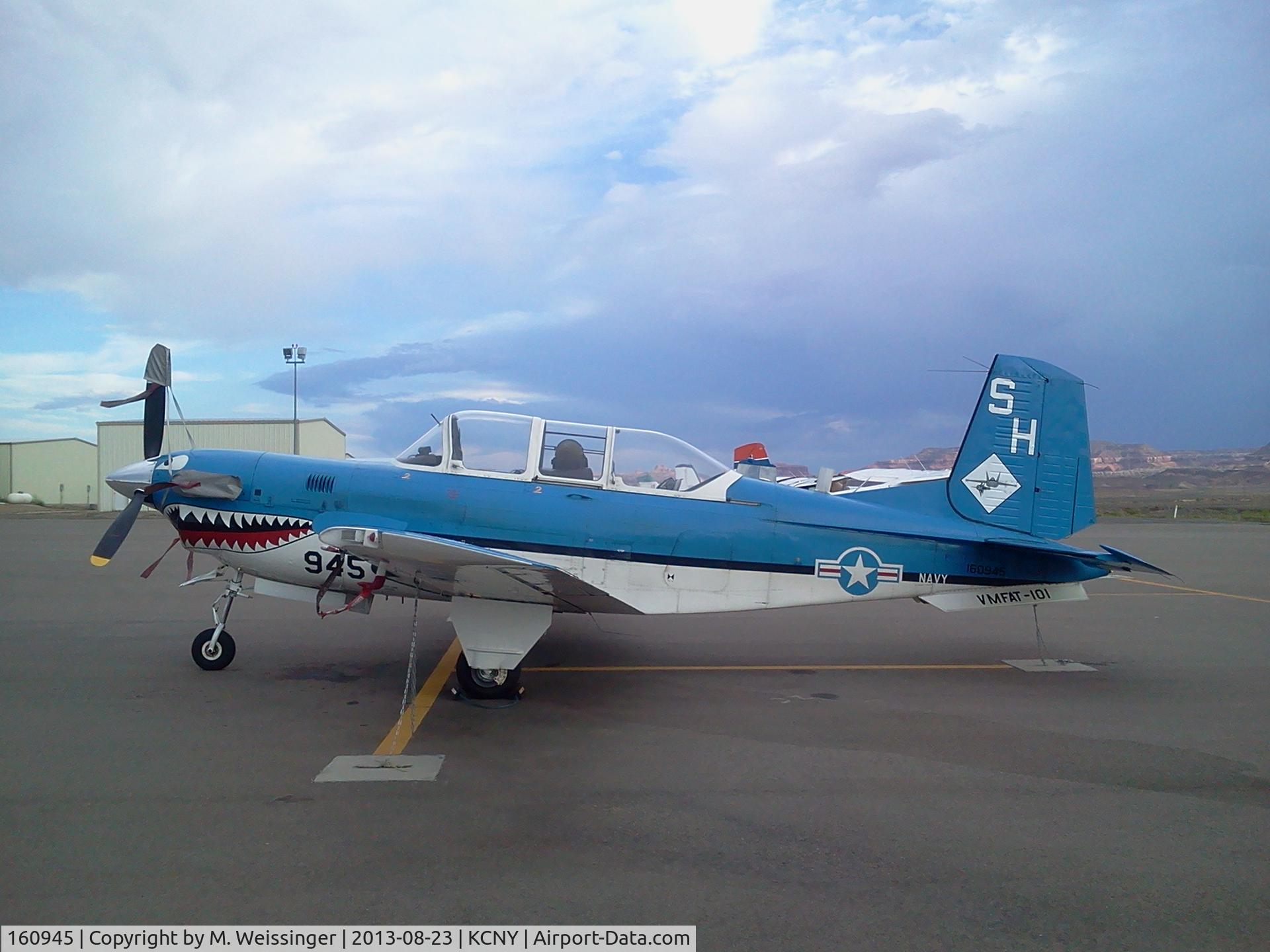 160945, 1973 Beech T-34C Turbo Mentor C/N GL-131, Walk around 7/12